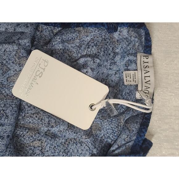 PJ Salvage Out of office Pj Camisole Blue Size Small loungewear Mob wife - Picture 7 of 7